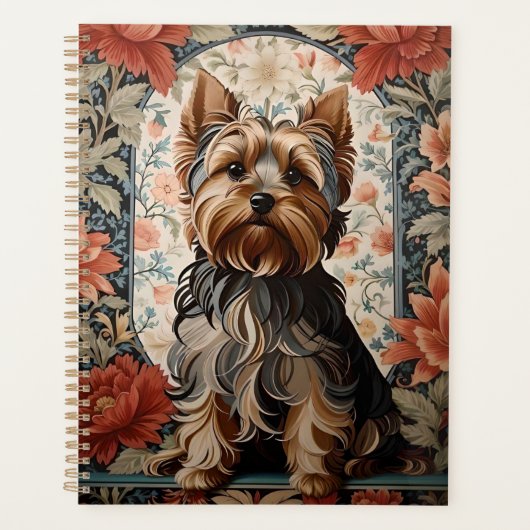 Mooie Yorkie | Yorkshire Terrier Portret Planner (Voorkant)