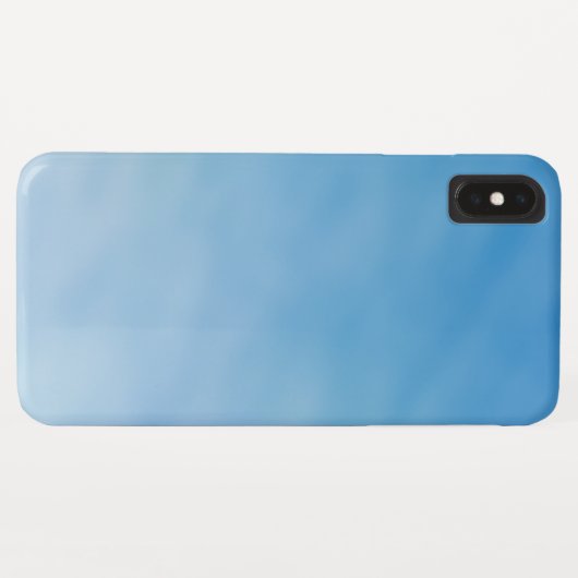 Mooie zachte blauwe hemel met droomwolken Case-Mate iPhone case (Achterkant (horizontaal))