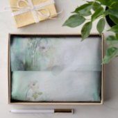Mooie, zachte pastel schaduwrijke bloemen tissuepapier (Geschenk)