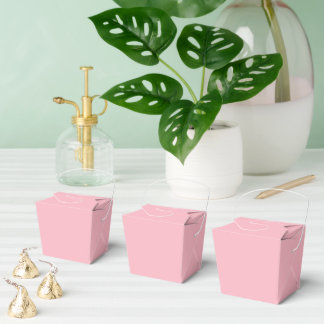 Mooie zachte roze favorietdozen bedankdoosjes