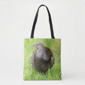 Mooie zalige Grouse in de gras Tote Bag (Voorkant)