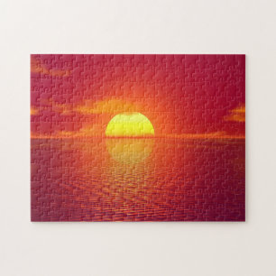 Mooie Zee Sunset Legpuzzel