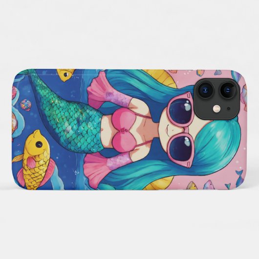 MOOIE ZEEMEERMIN Case-Mate iPhone CASE (Achterkant (horizontaal))