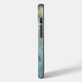 Mooie zeeschelpen in blauw Case-Mate iPhone case (Achterkant / Links)