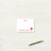 Mooie Zegeningen Herfst Geïnspireerd Post-it® Notes (Op bureau)