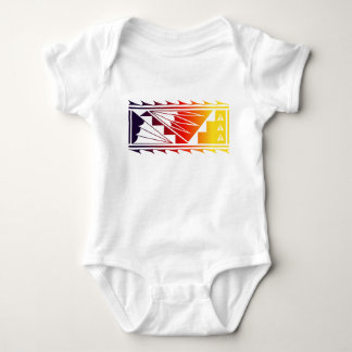 Mooie Zegeningen - Zwart/Geel/Rood - Romper