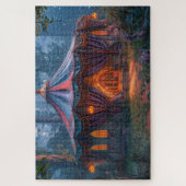 Mooie  zigeunertent legpuzzel (Verticaal)