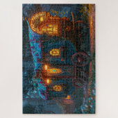 Mooie zigeunerwagen legpuzzel (Verticaal)