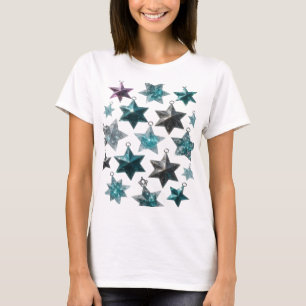 Mooie Zilveren ONBEPAALD Aangepast T-shirt