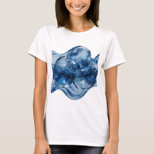 Mooie zilveren WATERDRINK CULTUUR T-shirt