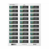 Mooie zomer Birch Etiket (Full Sheet)