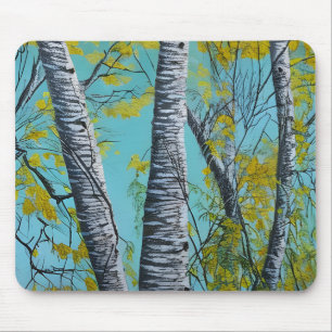 Mooie zomer Birch Muismat