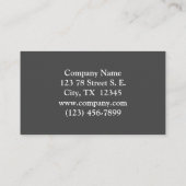 Mooie zomer Birch Visitekaartje (Achterkant)