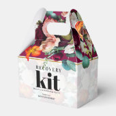 Mooie zomer bloemen herstel kit bedankdoosjes (Achterkant)