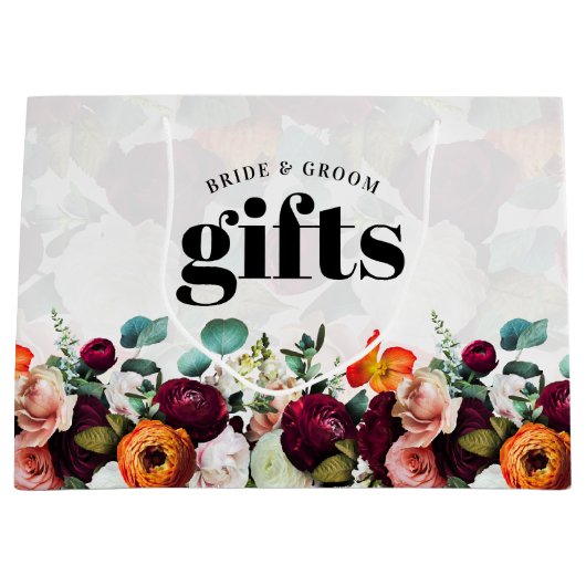 Mooie zomerbloemen groot cadeauzakje (Voorkant)