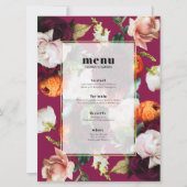 Mooie zomerbloemen kaart (Voorkant)