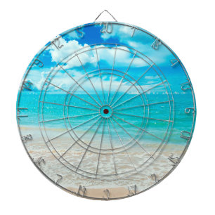 Mooie Zomerstrand Dartbord