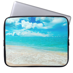 Mooie zomervakantie laptop sleeve