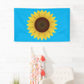 Mooie zomerzonnebloem spandoek (Insitu)