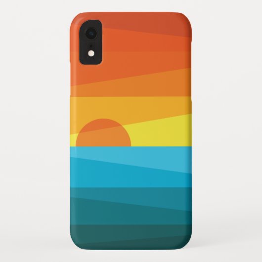 Mooie zonnebrand en Zee golven Case-Mate iPhone Case (Achterkant)