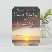 Mooie zonnevoetafdrukken kaart (Staand voorkant)