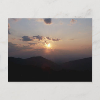 "Mooie zonsondergang" Briefkaart