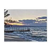 Mooie Zonsondergang in Montego Bay, Jamaïca