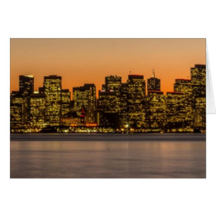 Mooie zonsondergang in San Francisco