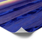 Mooie zonsondergang: Mission Beach, San Diego, Cal Poster (Hoek)