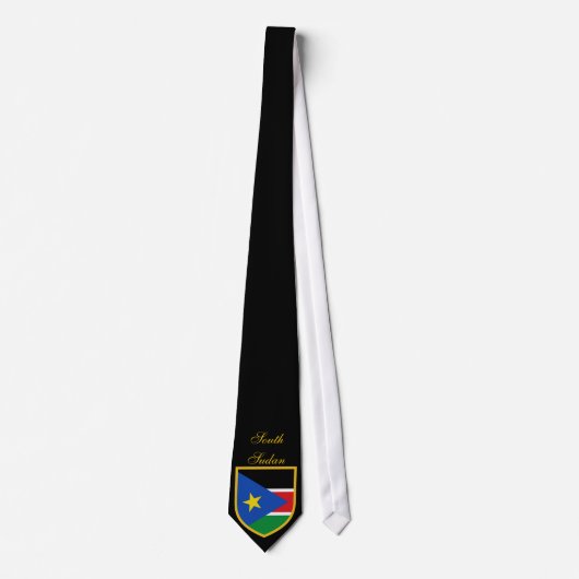 Mooie Zuid-Soedanese vlag Stropdas (Voorkant)