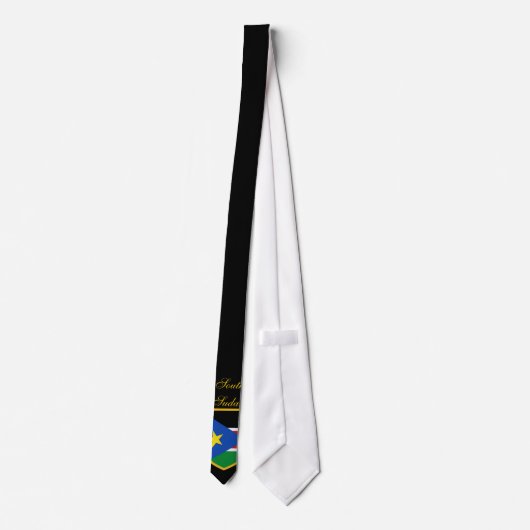 Mooie Zuid-Soedanese vlag Stropdas (Achterkant)