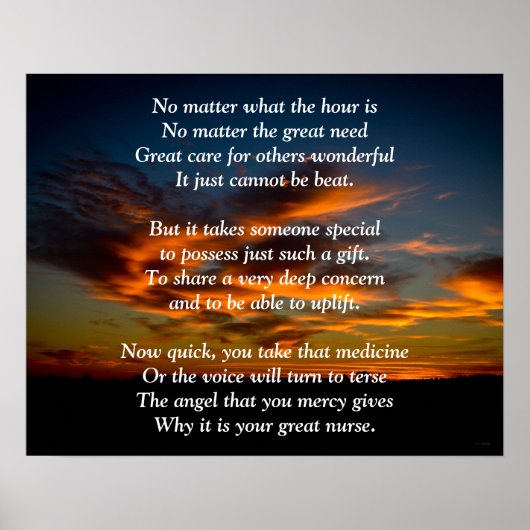 Mooie zuster poster (Voorkant)