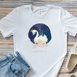 Mooie Zwandige moeder om T-shirt te zijn