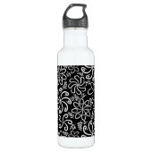 Mooie zwart-wit foto waterfles (Voorkant)