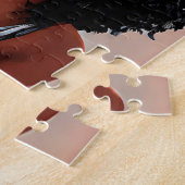 Mooie zwarte Afrikaanse dag van de dode kunst Legpuzzel (Zijkant)