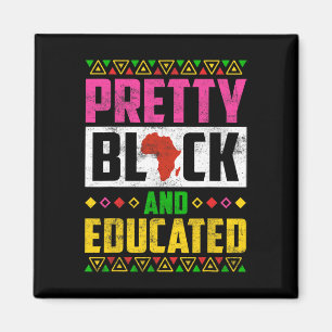 Mooie Zwarte En Geschoolde Ik Ben De Sterke Afrika Magneet