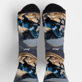 Mooie zwarte hengst sokken (Top)