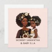 Mooie zwarte moeder en dochter (11) (Voorkant / Achterkant)