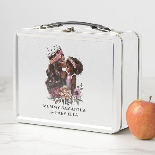 Mooie zwarte moeder en dochter (3) (In situ)