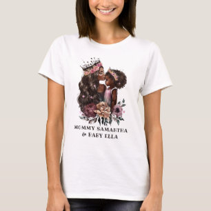 Mooie zwarte moeder en dochter (3) t-shirt