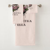 Mooie zwarte moeder en dochter (7) bad handdoek (Insitu)