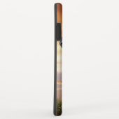 Mooie zwarte paard Case-Mate iPhone case (Achterkant/rechts)