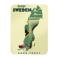 Mooie Zweden reisposter