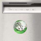 Mooie zweefvliegtuigen magneet (Insitu (Vaatwasser))