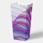 Mooie zwendelroze Abstracte fractale kunst Bedankdoosjes (Achterkant)