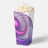 Mooie zwendelroze Abstracte fractale kunst Bedankdoosjes (Popped)