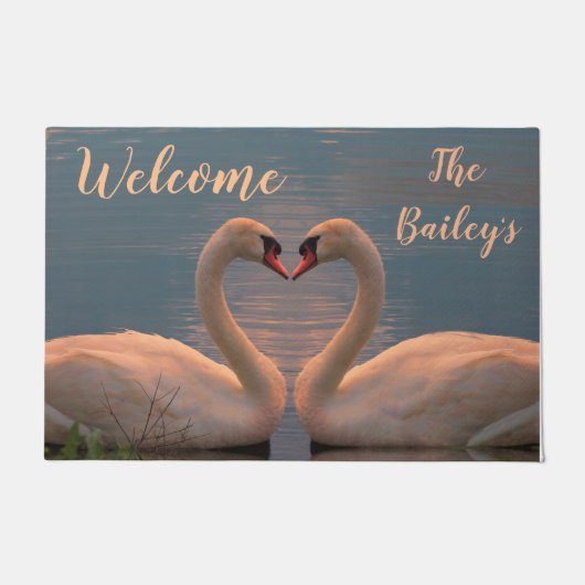 Mooie zwenkklep deurmat (Voorkant)