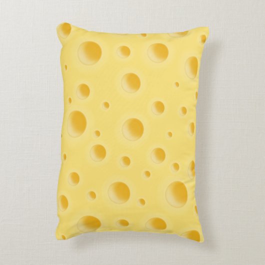 Mooie Zwitserse kaas grillig Accent Kussen (Achterkant (Verticaal))