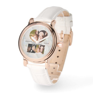 Mooiste Beste Vrienden Elegante Opal Steen Horloge