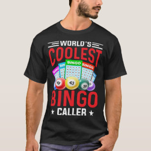 Mooiste Bingo Caller Loterij Winnaar Gokken Ter We T-shirt